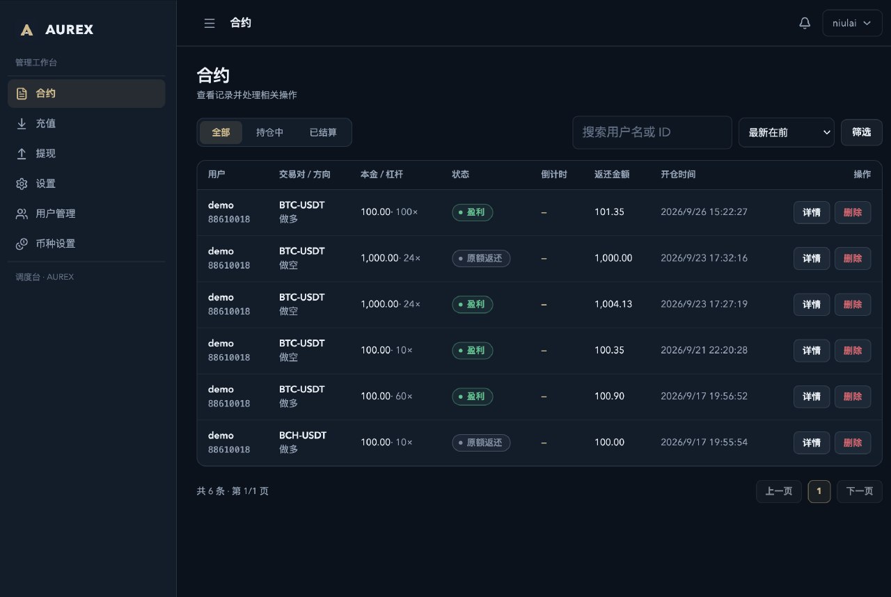 多国语言加密货币交易所软件截图 4